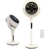 AirCraft LUME Quiet Air Circulator Fan with Remote & LED Backlight