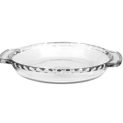 Anchor Hocking Deep Glass Pie Dish 24cm