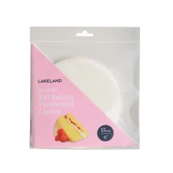 100 Baking Parchment Liner Paper Circles 15cm