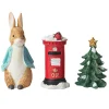 Beatrix Potter Peter Rabbit Christmas Cake Topper Set