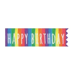 Birthday Stripe Cake Ribbon