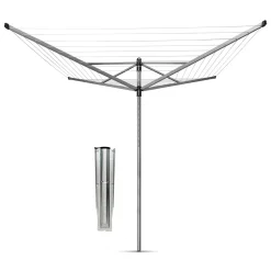 Brabantia 60m Lift-O-Matic Rotary Airer with Ground Spike