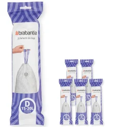 120 Brabantia PerfectFit Bin Bags 15-20L
