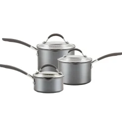 Circulon ScratchDefense Saucepans – Set of 3