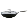 Circulon Style 30cm Hard Anodised Stir Fry Pan with Lid
