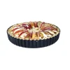 23cm Enamel Base Loose-Based Round Tart Tin