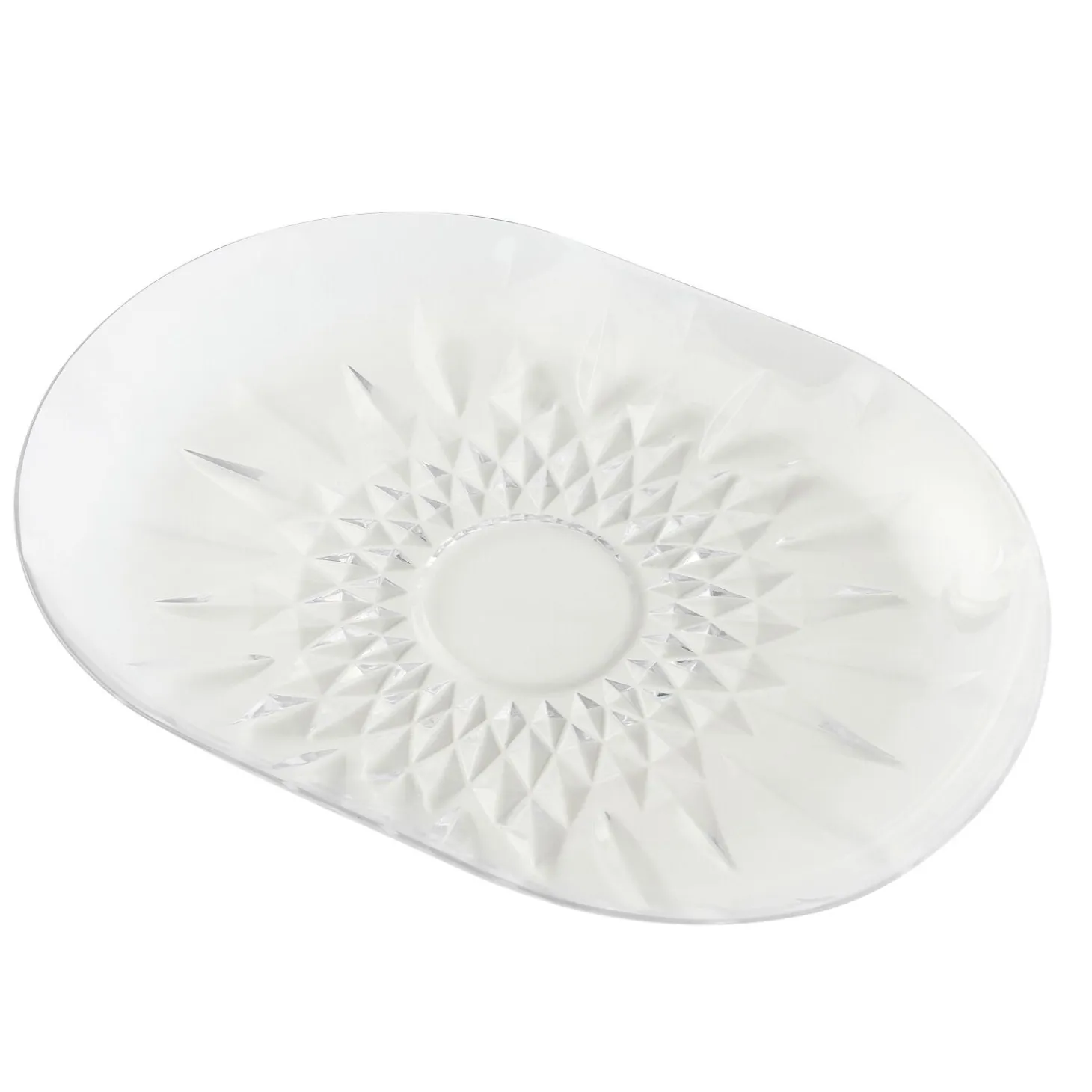 Crystal-Look Acrylic Platter