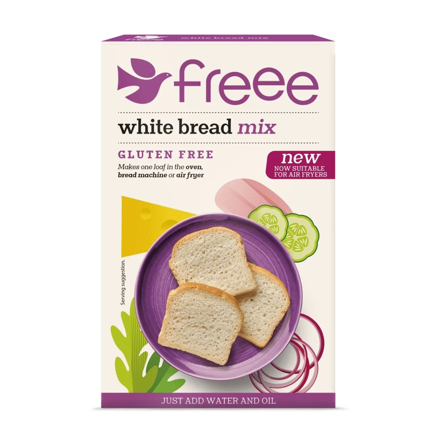 Doves Farm Freee Gluten Free White Bread Mix 500g