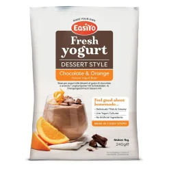 EasiYo Indulgence Chocolate & Orange Yoghurt Mix – 1 Sachet