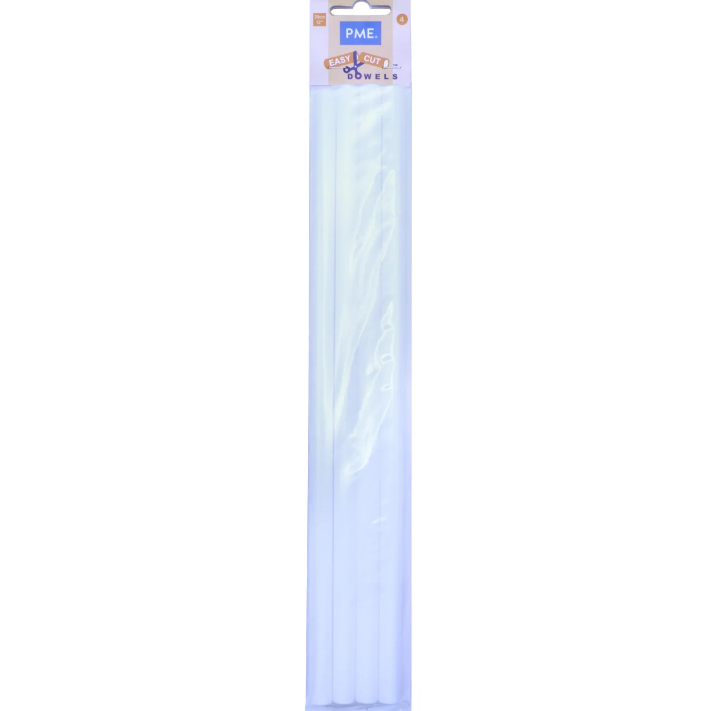 Easy Cut 30cm Cake Dowels 4 Pack