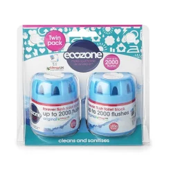 Ecozone Forever Flush 2000 Toilet Cleaner Blocks 2 Pack