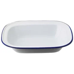 Falcon 26cm Enamel Oblong Pie Dish