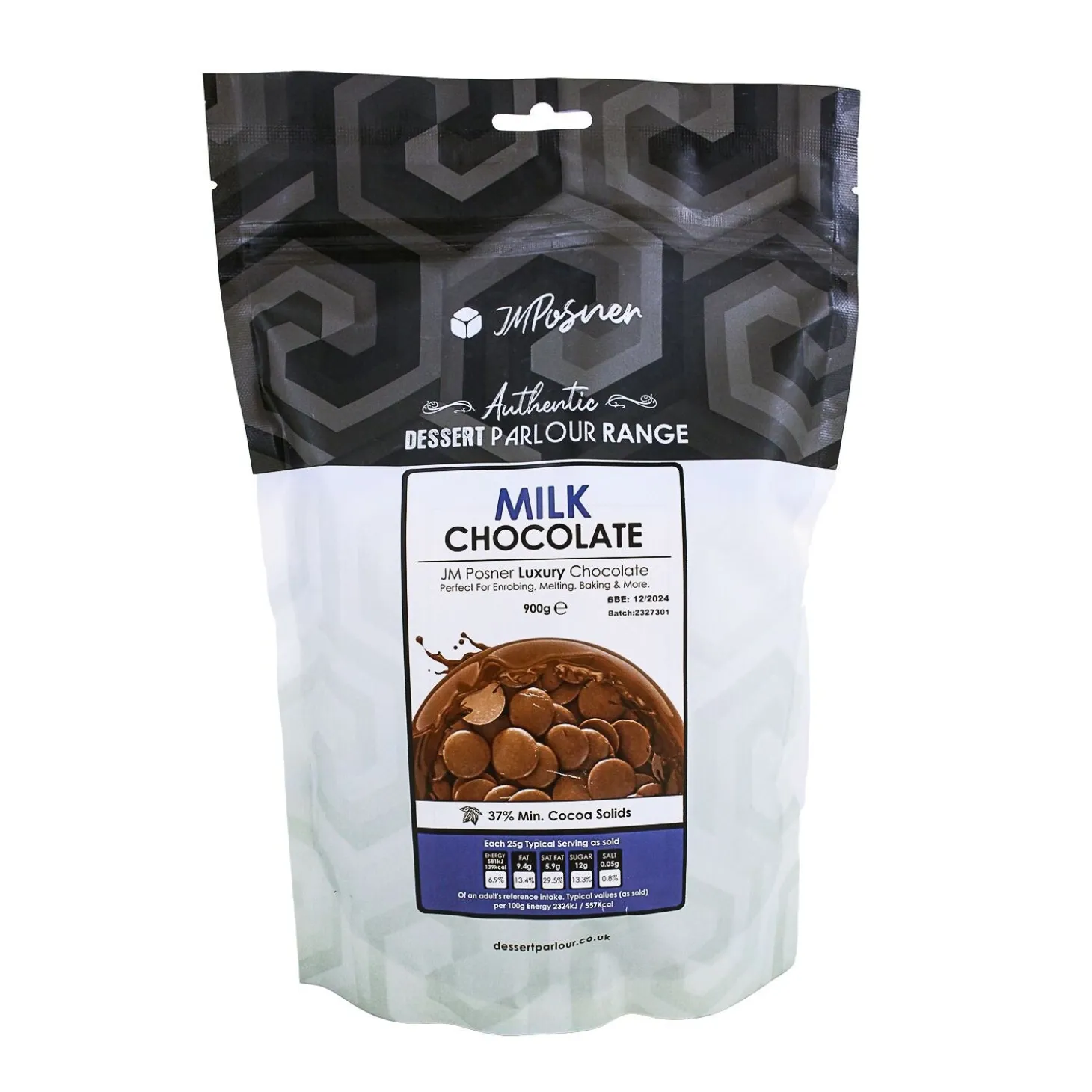 900g Luxury Milk Chocolate Drops For Fountains & Baking