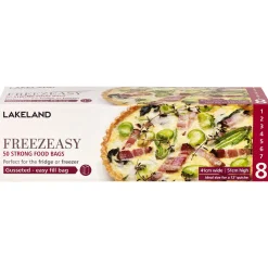 50 Gusseted Freezeasy Food Freezer Bags 41 x 51cm