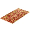 Holly Design Yule Log Cake Board - Red and Gold 12cm x 25cm
