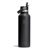 Hydro Flask Flex Straw 621ml Black
