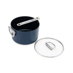 Joseph Joseph Space 23cm Saucepan with Lid and Folding Handles