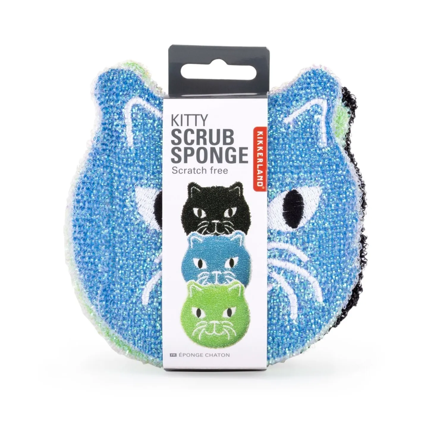 3 Kikkerland Cat Sponges