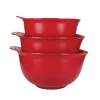 KitchenAid Set of 3 Mixing Bowls Red