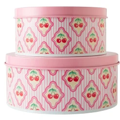Lakeland Cherry Delight Cake Tins – Set of Two