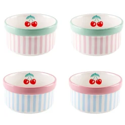 Lakeland Cherry Delight Ramekins – Set of 4