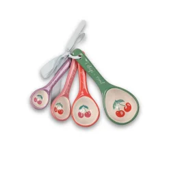 Lakeland Cherry Measuring Spoons – Set of 4