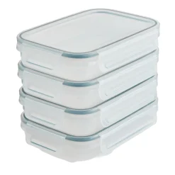 Lakeland Clip Cold Cut Storage Box 600ml – Set of 4