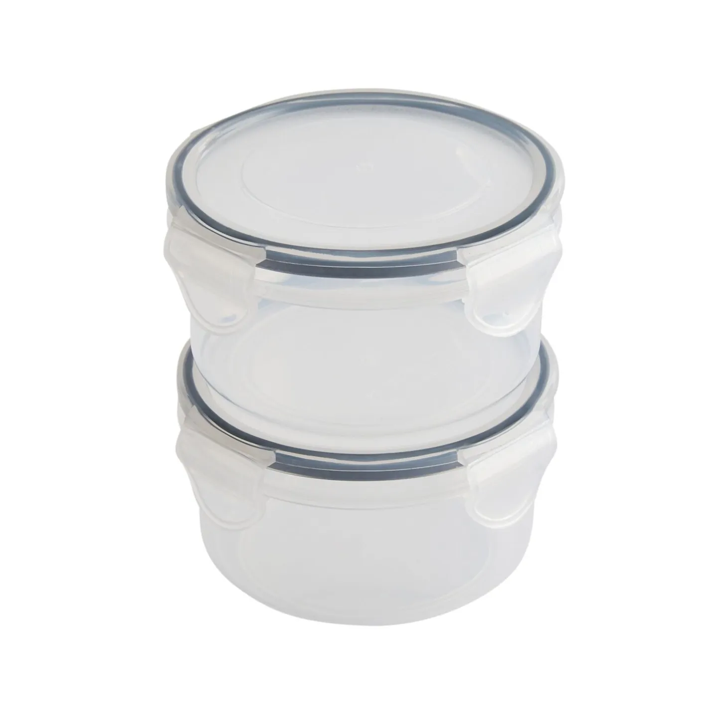 2 Lakeland Clip Snack Boxes 400ml