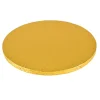 Lakeland 25cm Round Cake Drum - Gold