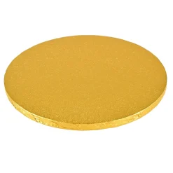 Lakeland 25cm Round Cake Drum - Gold