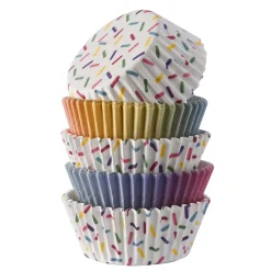 60 Lakeland Funfetti & Rainbow Cupcake Cases