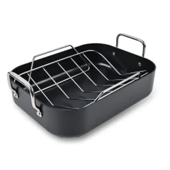 Lakeland Hard Anodised Roasting Tin and Rack