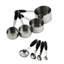 Lakeland Metal Measuring Cups and Spoons – Pack of 8