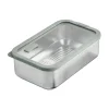 Lakeland Microwave-Safe Stainless Steel Food Container 1L