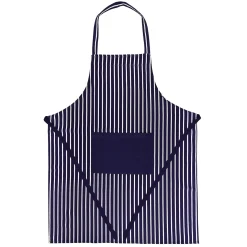 Lakeland Navy Butcher Stripe Apron
