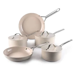 Lakeland Oslo 5-Piece Cookware Set - Sandstone