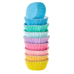100 Lakeland Pastel Foil Lined Cupcake Cases