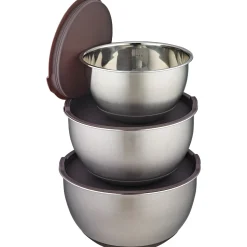 Lakeland Set of 3 Stainless Steel Bowls