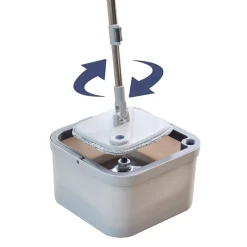 Lakeland Spin Mop Set White and Grey