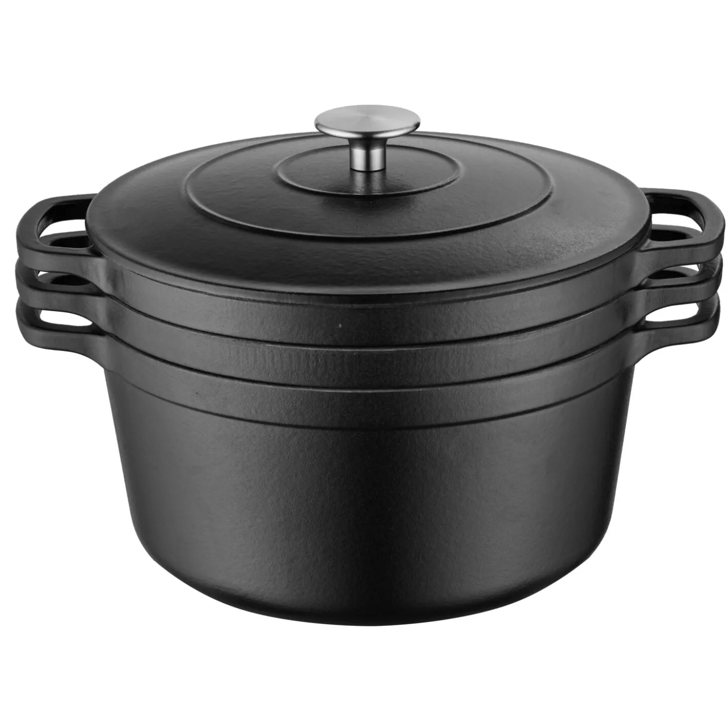 Lakeland Stackable Cast Iron Set