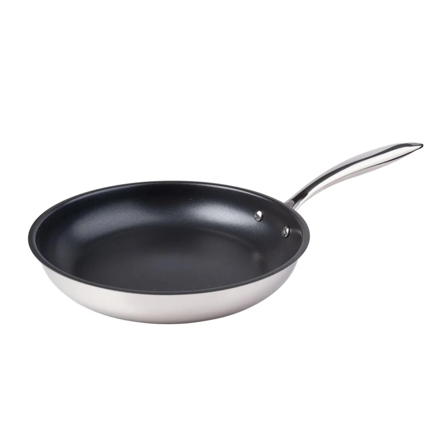 Lakeland Stainless Steel 24cm Non-Stick Frying Pan