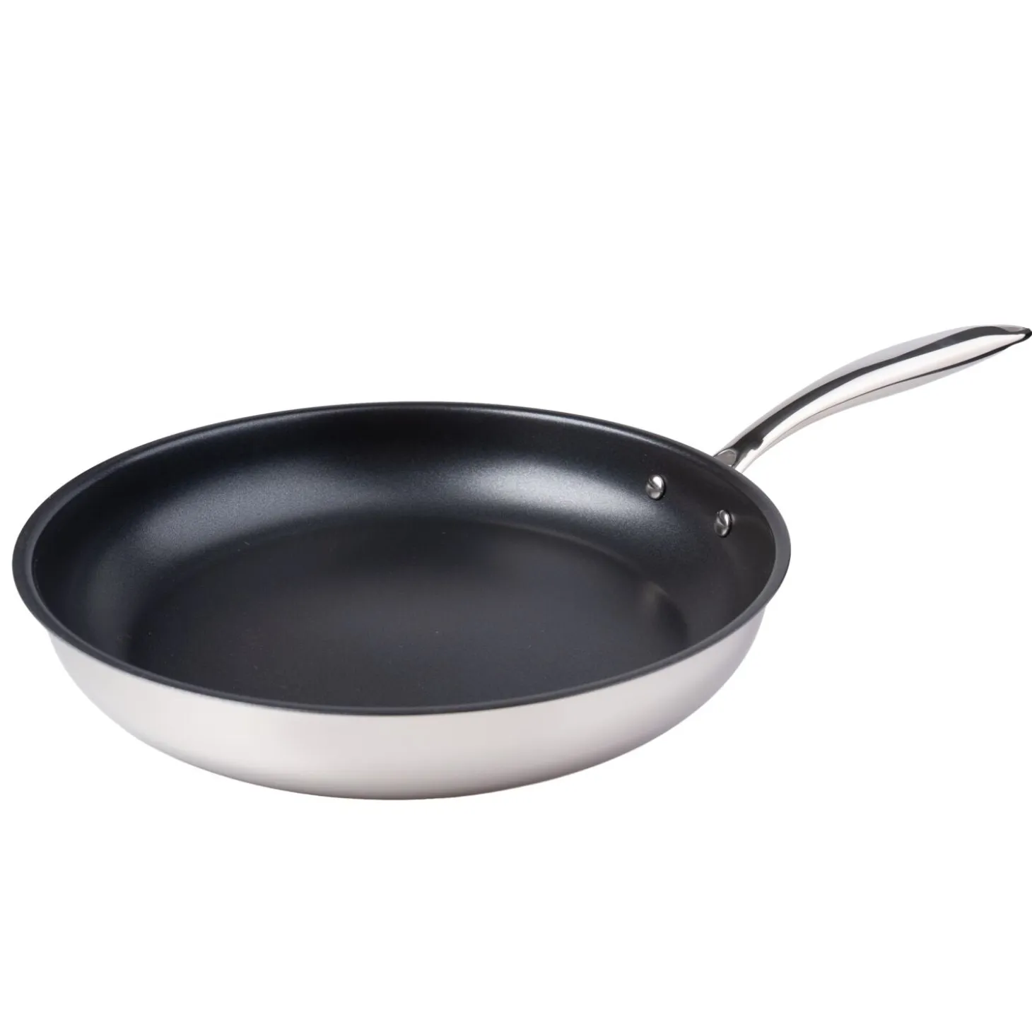 Lakeland Stainless Steel 28cm Non-Stick Frying Pan