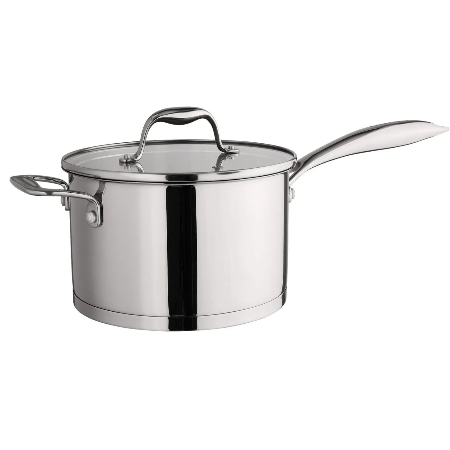 Lakeland Stainless Steel Saucepan with Lid 20cm