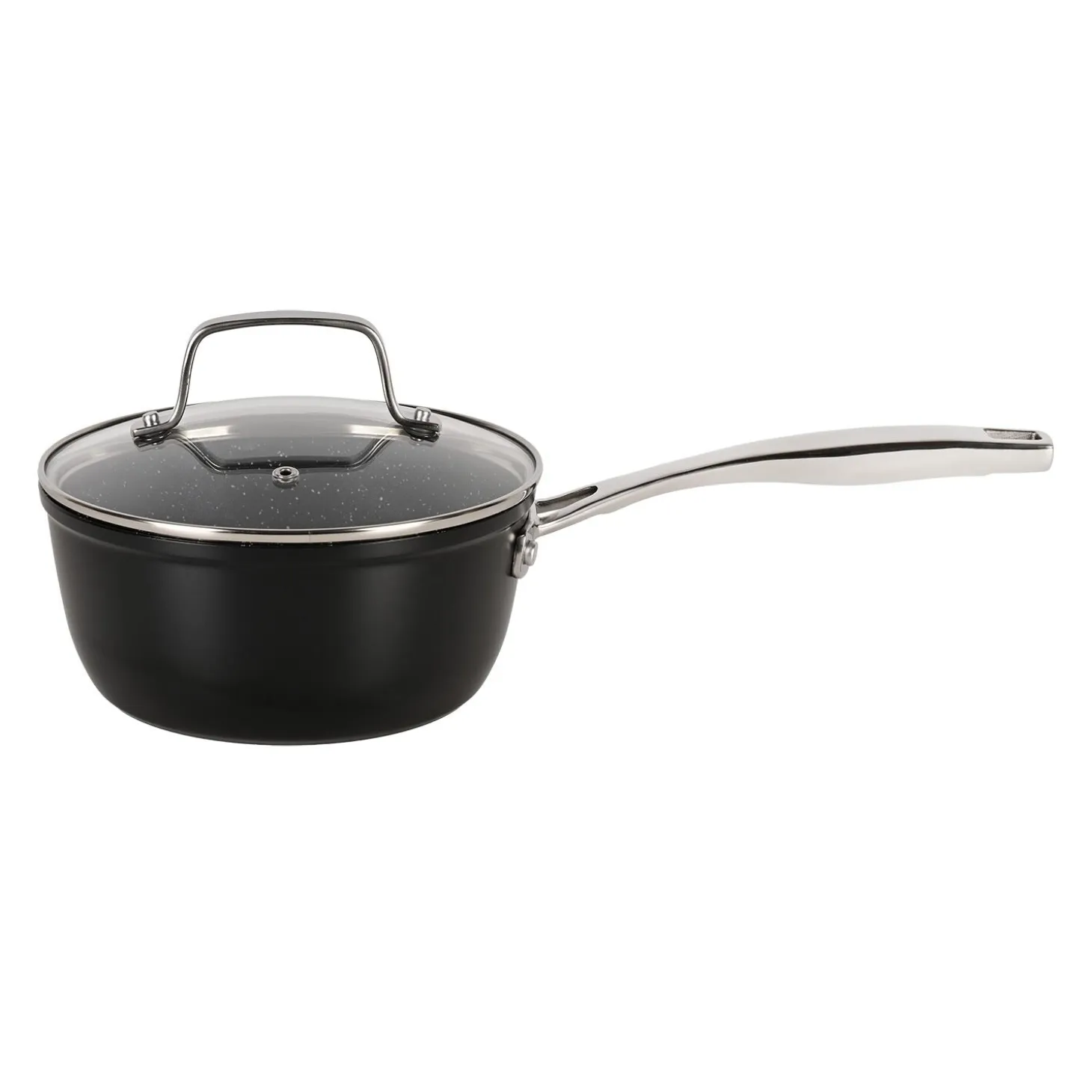 Lakeland Stone Forged 18cm Saucepan