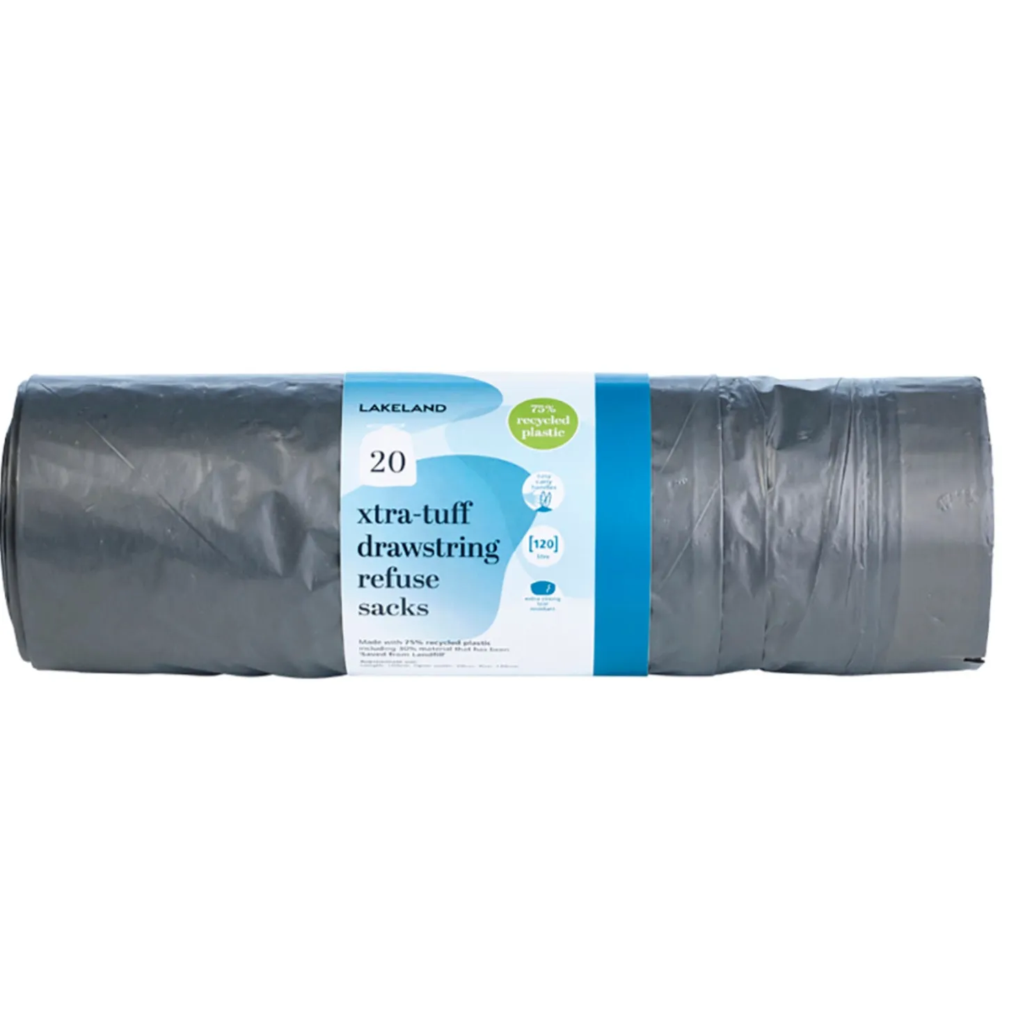 20 Lakeland Xtra-Tuff Drawstring Refuse Sacks
