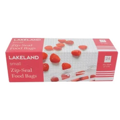 24 Lakeland Zip-Seal Food Storage Bags 18 x 20cm