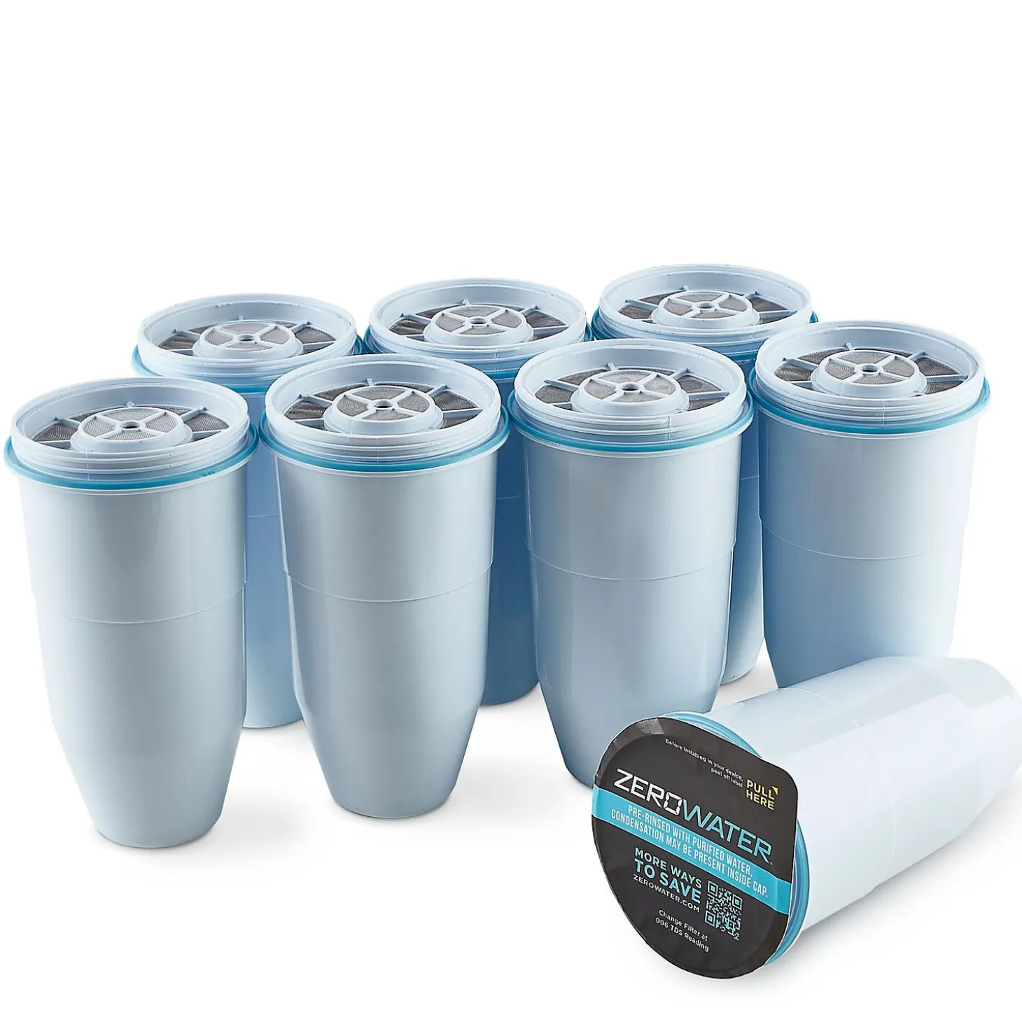Legacy ZeroWater Replacement Water Filters - 8 Pack