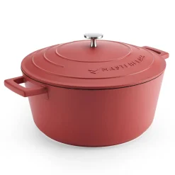 MasterClass 28cm Cast Aluminium Casserole Dish Red