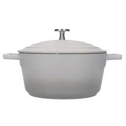 MasterClass 20cm Cast Aluminium Casserole Dish Grey Ombre
