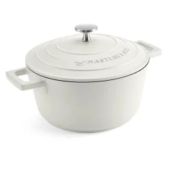 MasterClass 20cm Cast Aluminium Casserole Dish Cream
